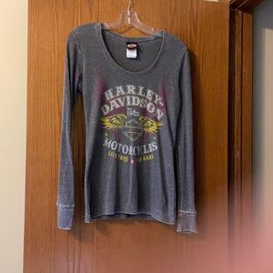 Harley Davidson long sleeve tee